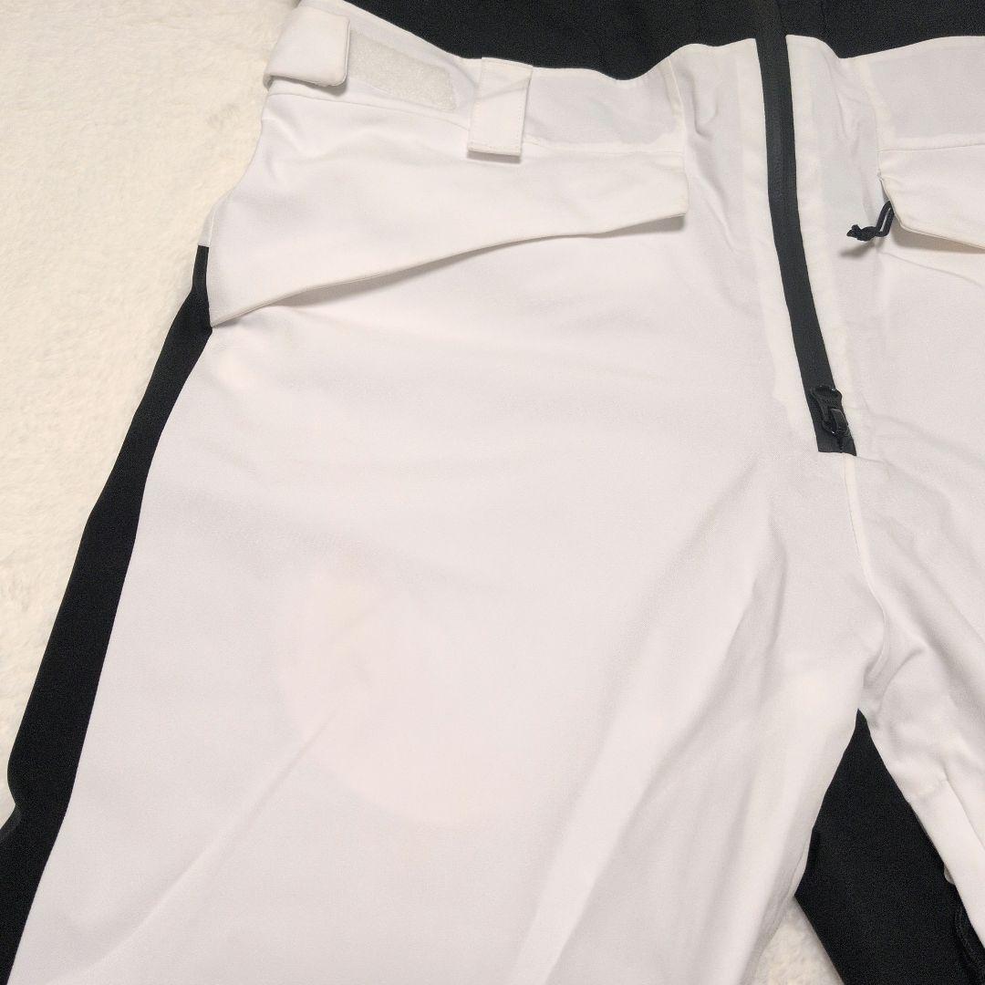 OAKLEY スノーボード ウェア TNPシェル ビブパンツ 黒×白 M