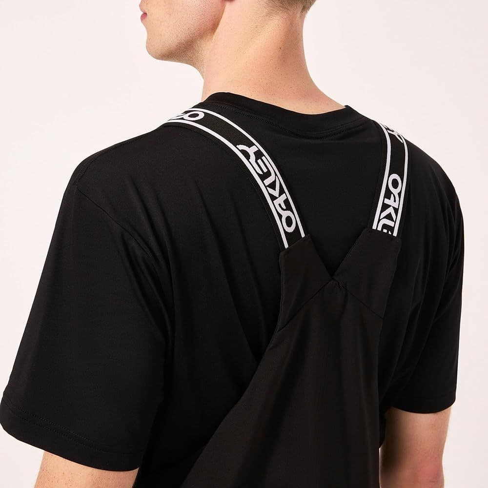 OAKLEY スノーボード ウェア TNPシェル ビブパンツ 黒×白 M