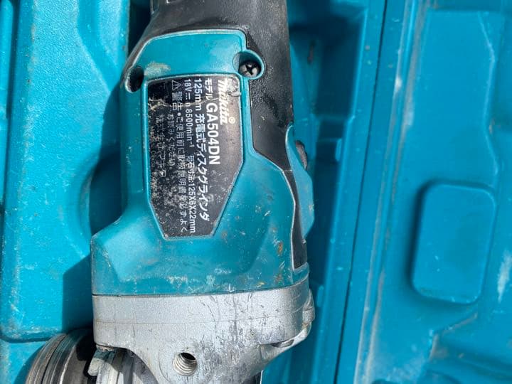 マキタ　18v グラインダー　125