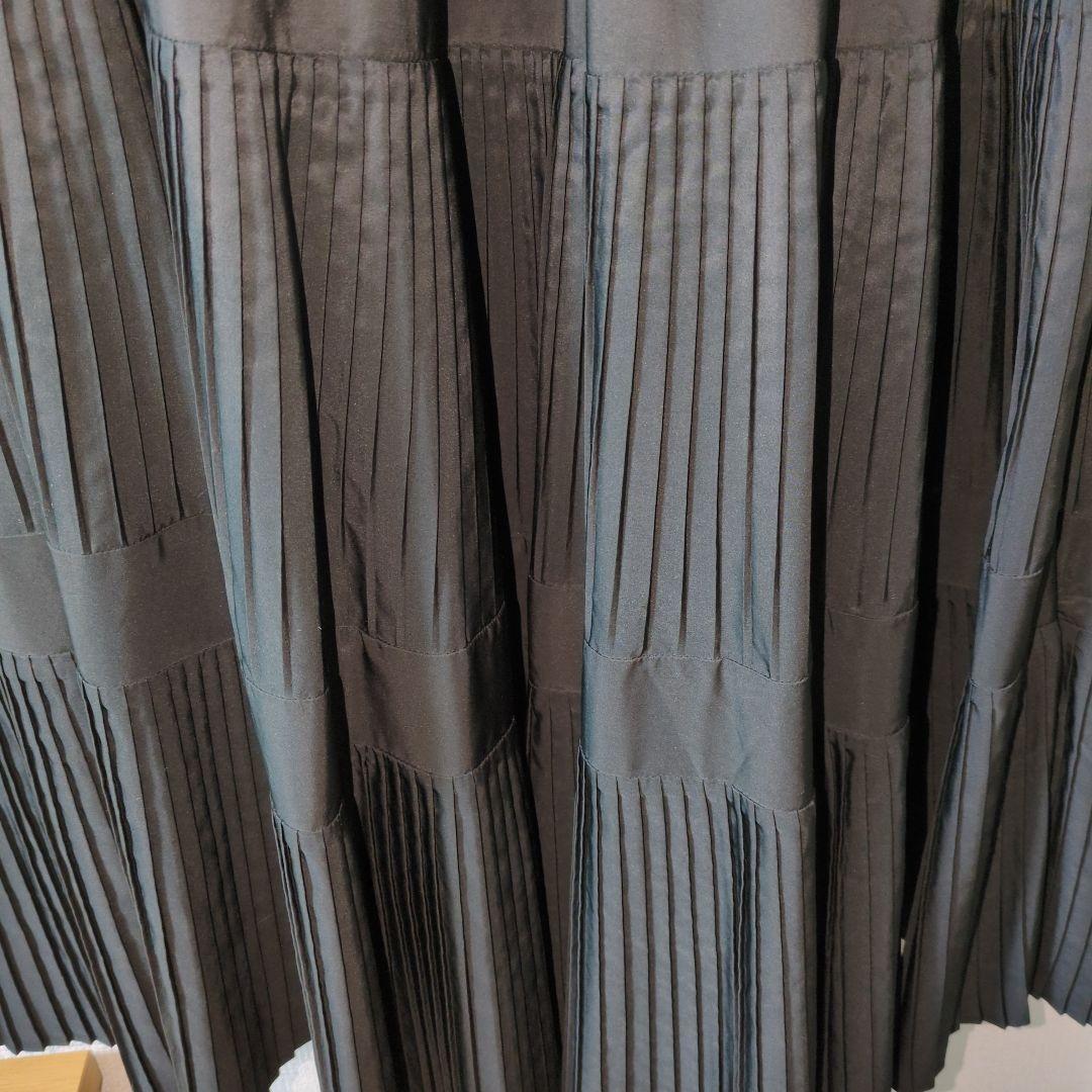 BEARDSLEY ビアズリー　プリーツティアードスカート