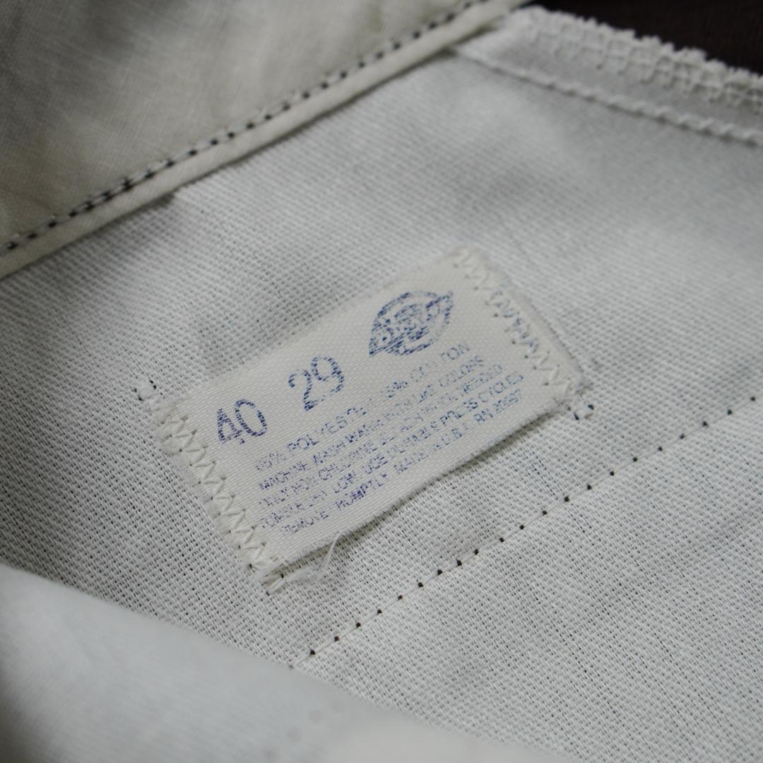80sUSA製Dickies874ワークパンツ42タロン チビタグ ブラウン古着