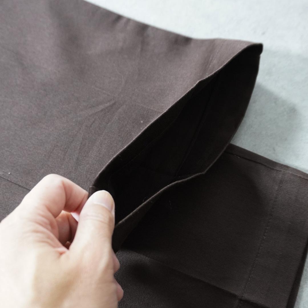 80sUSA製Dickies874ワークパンツ42タロン チビタグ ブラウン古着