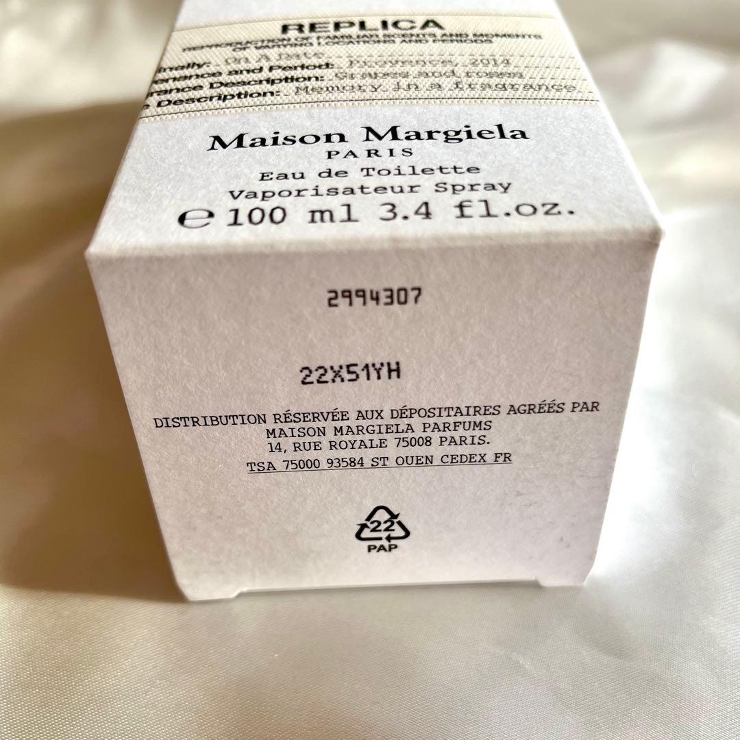 【国内正規品・残量9割】メゾン マルジェラ レプリカ オンアデート 100ml