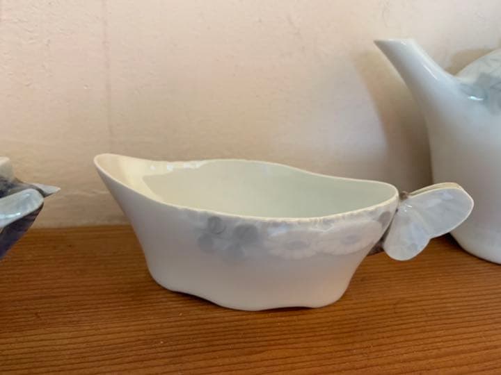 ロイヤルコペンハーゲン ミッドナイトサマードリーム ティーポット他3