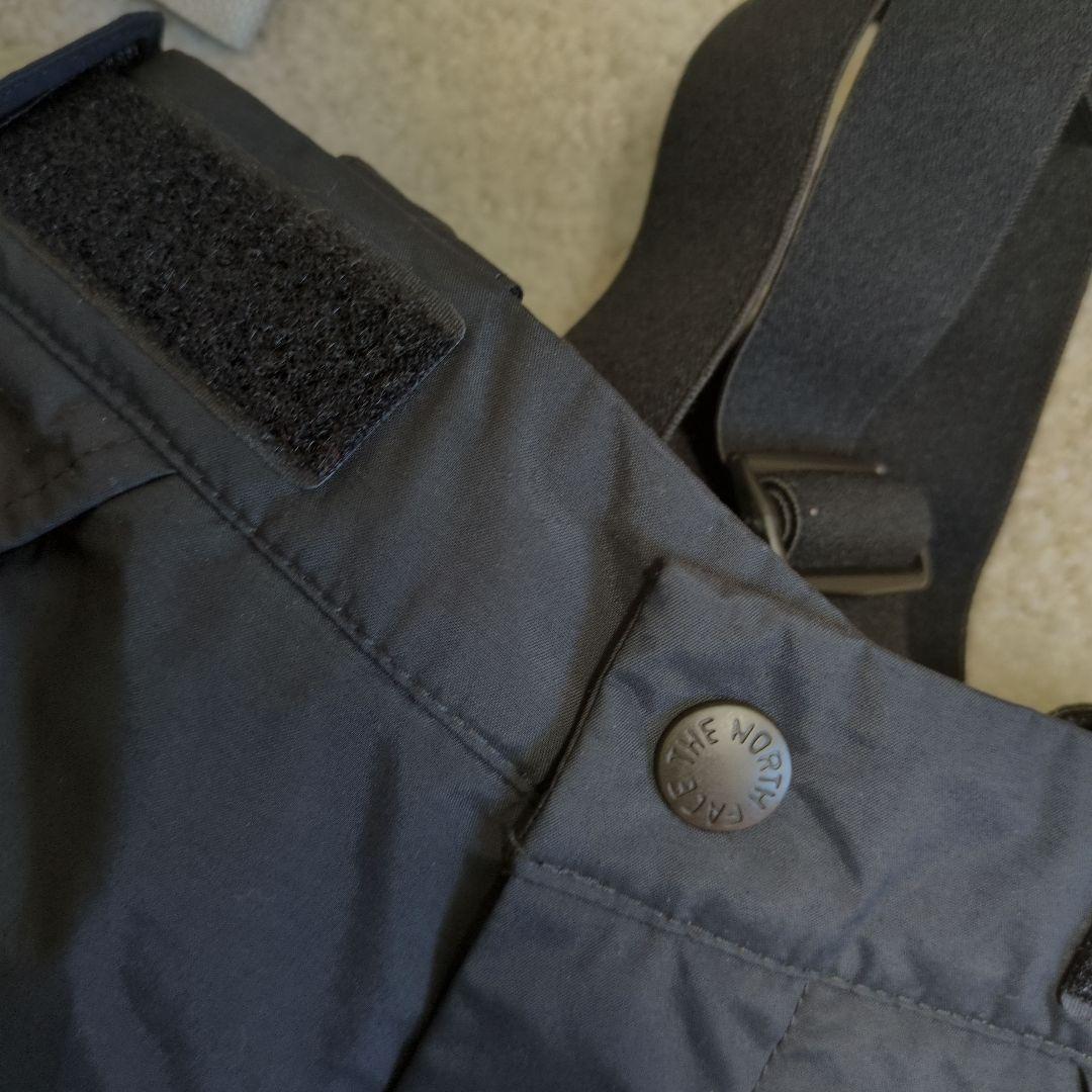 THE NORTH FACE スキーウェア サスペンダー付き 黒