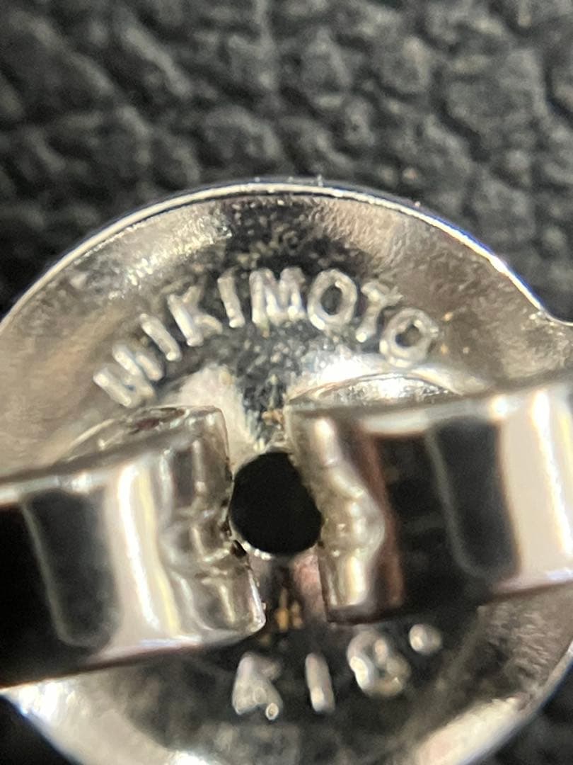 MIKIMOTO ミキモトK18 ゴールド　パール　 真珠　ピアス　アクセサリー