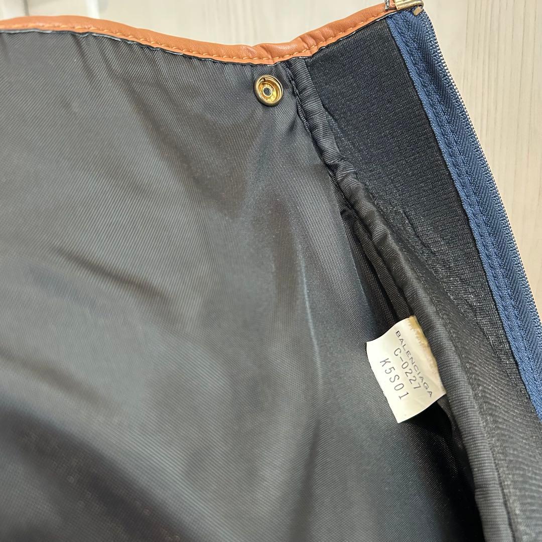 【極美品】BALENCIAGA バレンシアガ　キャディバッグ　ゴルフ　ネイビー