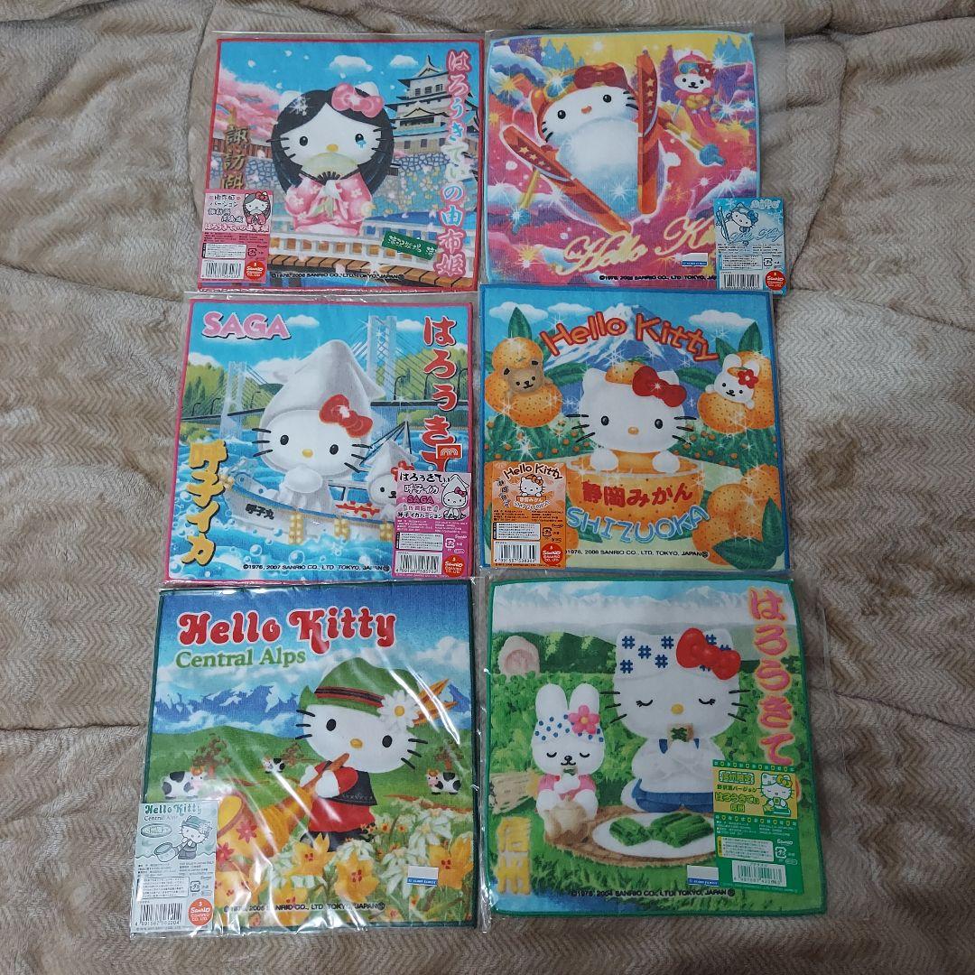 HELLOKITTY はろうきてぃ ご当地ハンカチ sanrio　28枚