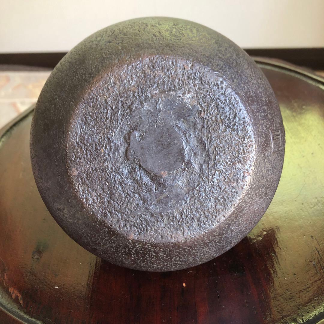 ジル様専用 南部鉄瓶・薫山工房・霰紋・1ℓ小振り・茶道具・使用保管品