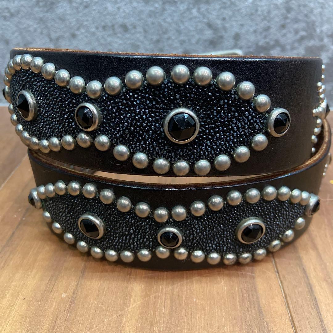 HTC オーバーレイピーナッツスタッズベルト スティングレイ 36inch