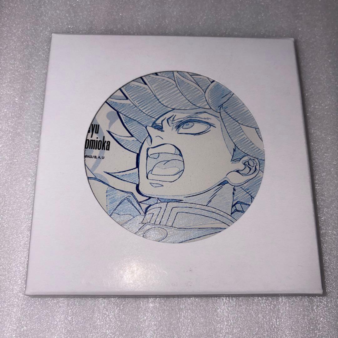 鬼滅の刃 柱カフェ 原画コースター04 冨岡義勇 - メルカリ