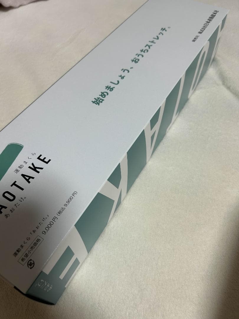 DEMIX【新品・未使用】全健会 あおたけ運動枕／ストレッチ・姿勢ケア