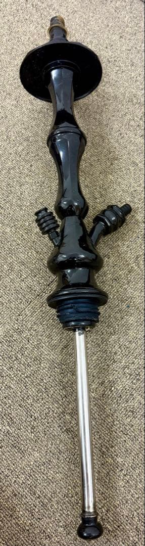 シーシャ　水タバコ　パイプ　セット　ブラック アンティーク　レトロ