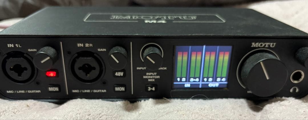 【ほぼ新品！美品！】MOTU M4 オーディオインターフェース