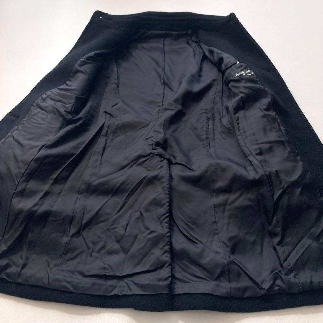 メ*ダ様 【希少美品】マーガレットハウエル　旧タグ アンゴラカシミヤ混 ロングコ