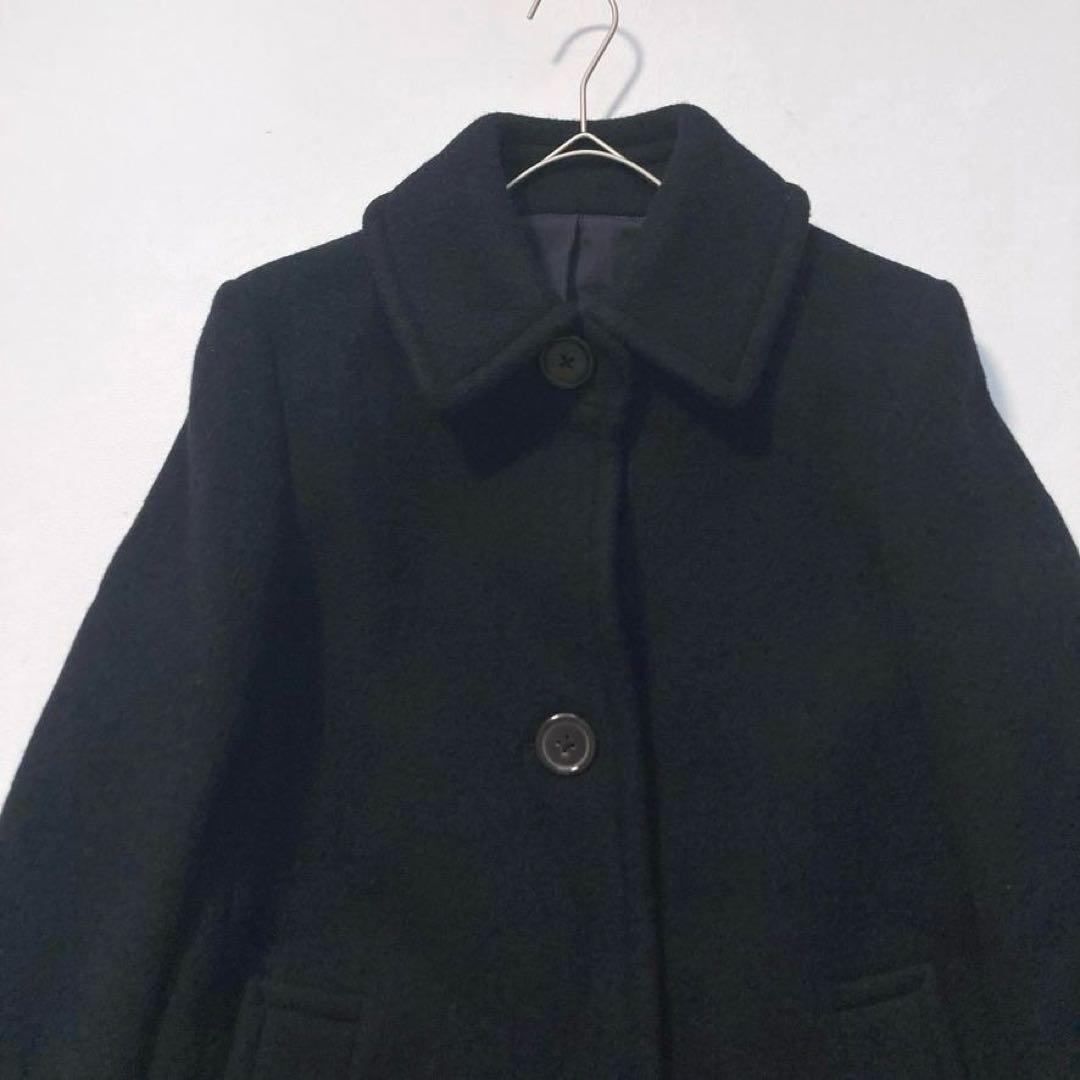 メ*ダ様 【希少美品】マーガレットハウエル　旧タグ アンゴラカシミヤ混 ロングコ