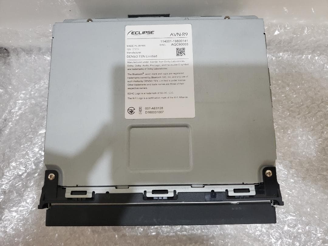 地図2022年/ECLIPSE AVN-R9 ＋ワイヤーキットKW-1188