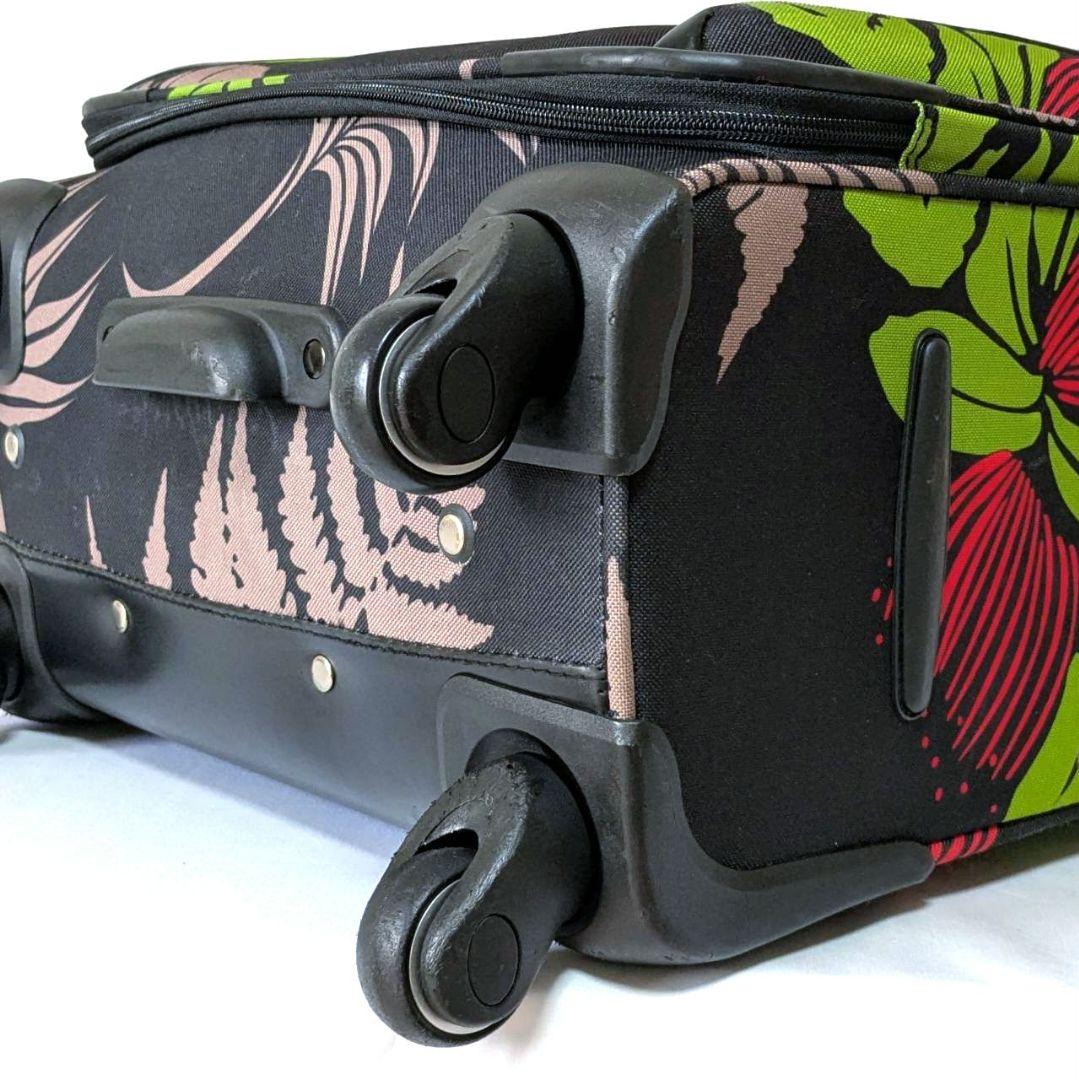 Hula Lehua Hawaii キャリーバッグ フラダンス レフア柄 鍵付き