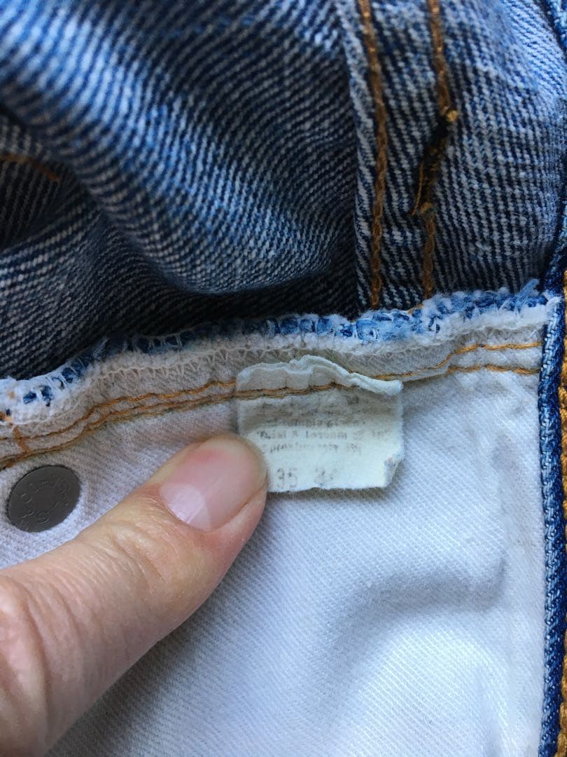 【極上】濃紺 501 66前期 34×31 75年製 サークルR リーバイス