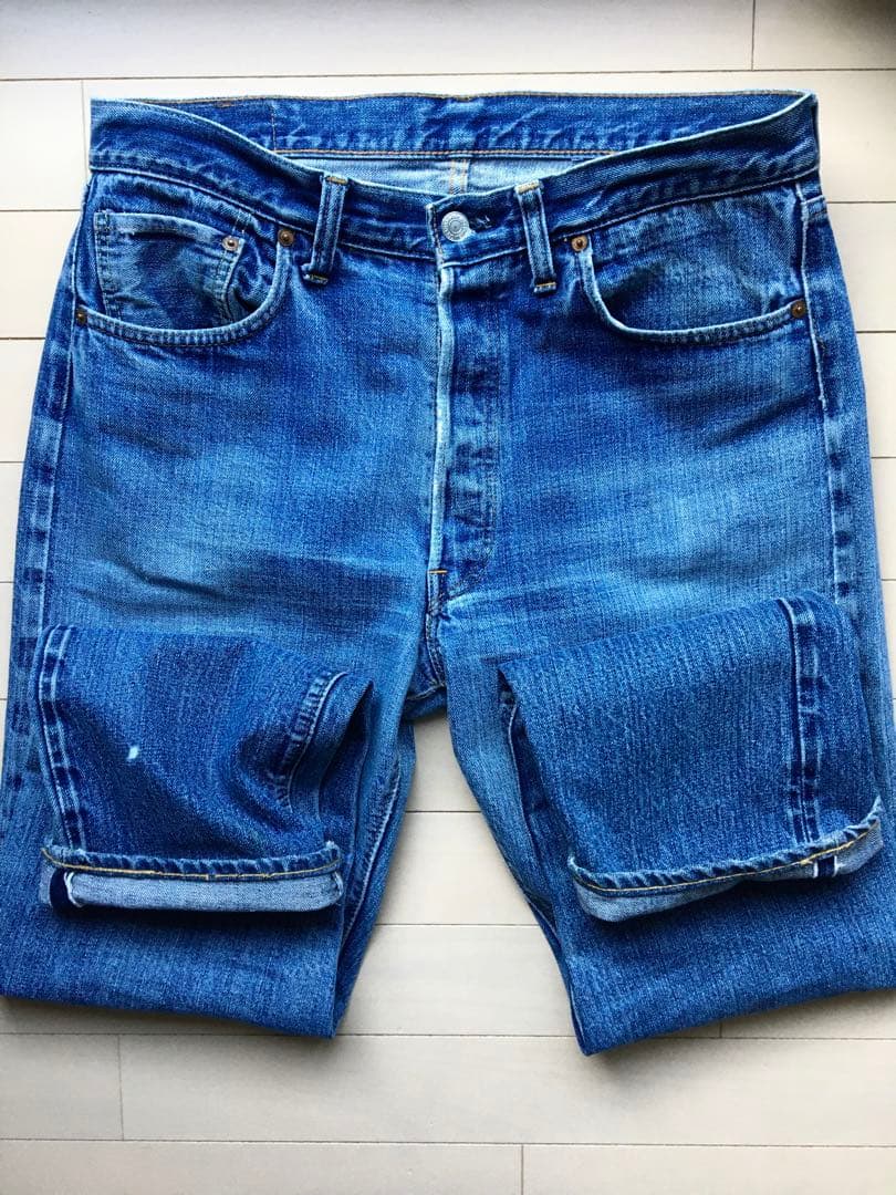 【極上】濃紺 501 66前期 34×31 75年製 サークルR リーバイス