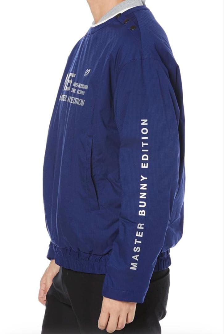 マスターバニー　保温クールネックブルゾン