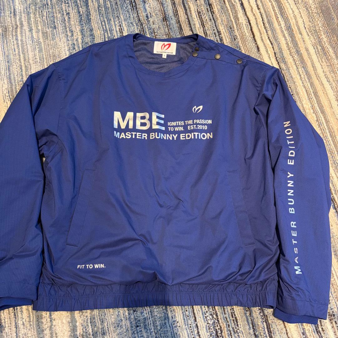 マスターバニー　保温クールネックブルゾン