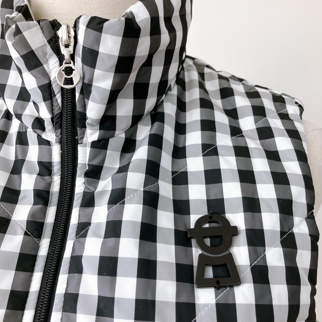 極美品】 ピッコーネクラブ ギンガムチェックジップアップ中綿