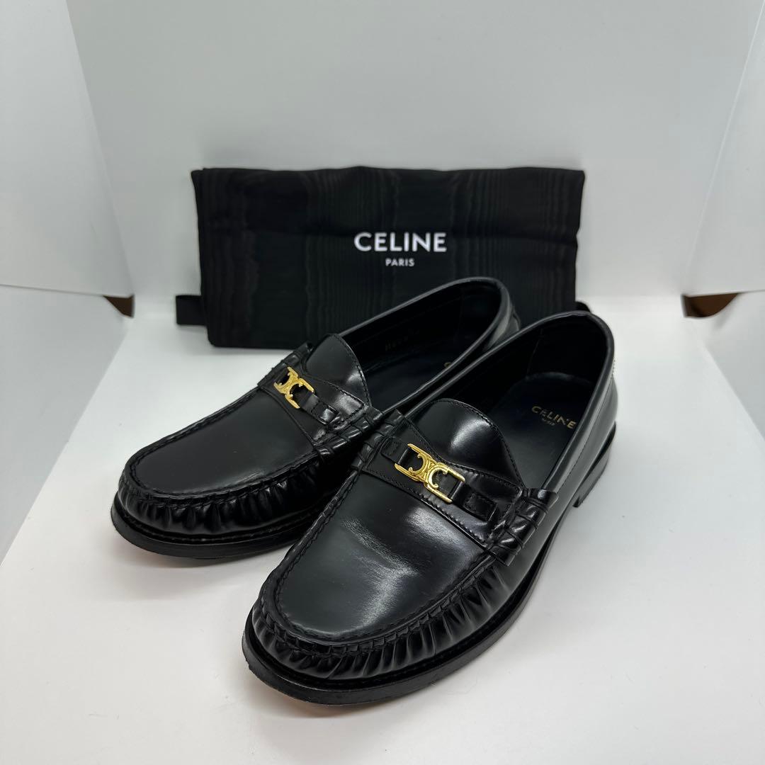 CELINE セリーヌ ルコ トリオンフローファー 23cm