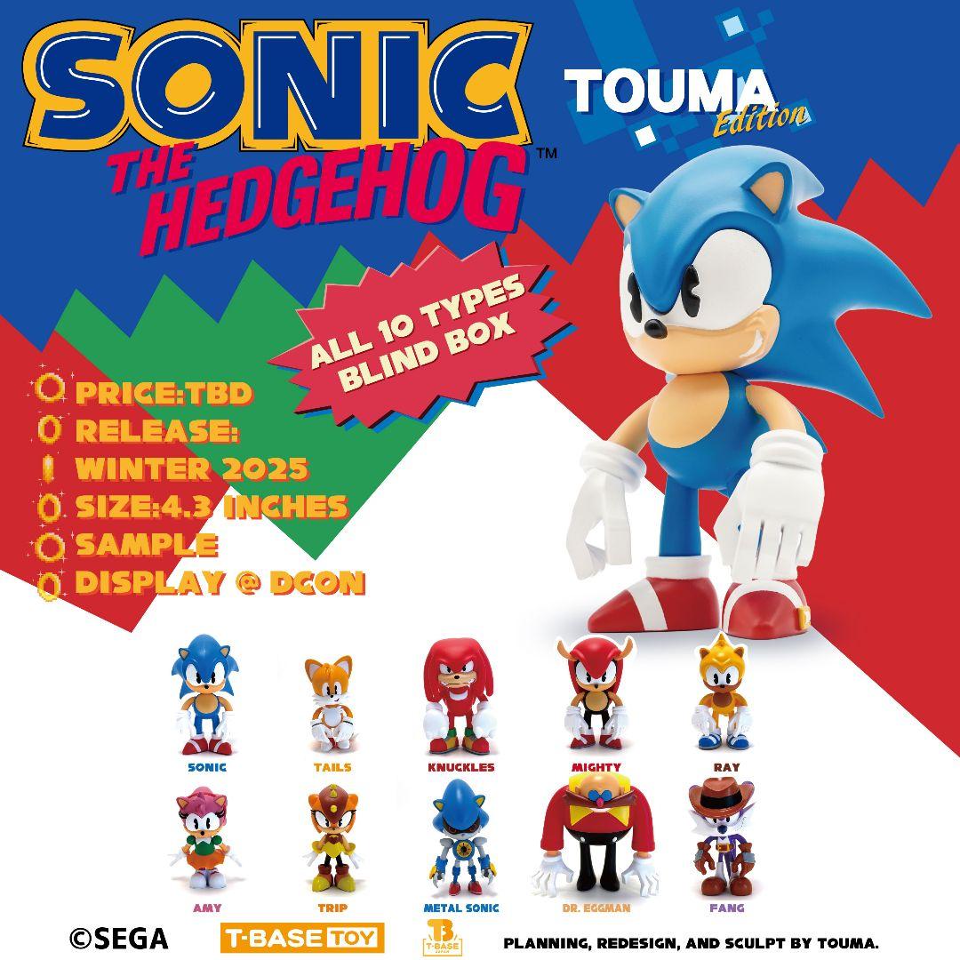 SONIC THE HEDGEHOG TOUMA ソフビ