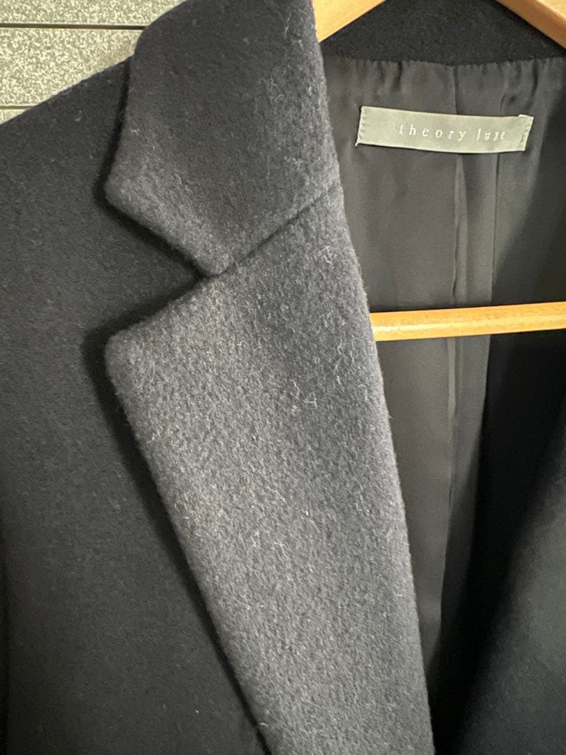【専用】THEORY LUXE ウールチェスターコート ネイビー