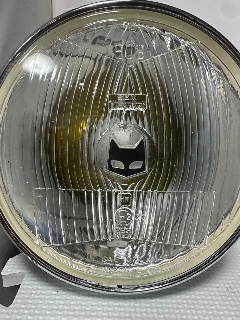 当時物マーシャル909ヘッドライトASSYS.E.V. MARCHALシビエ Yahoo