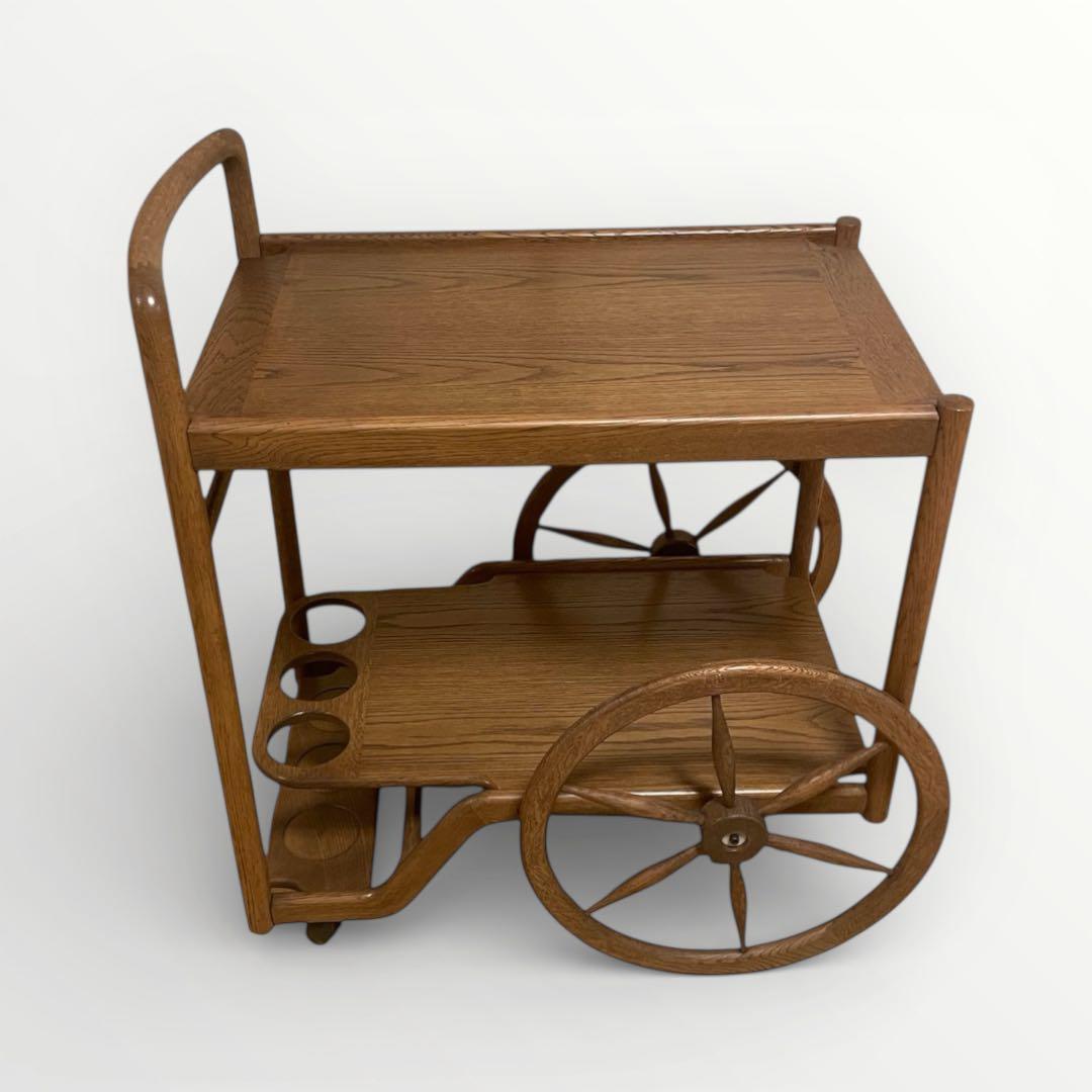CONDE HOUSE カンディハウス キッチンワゴン 木製 サービスワゴン