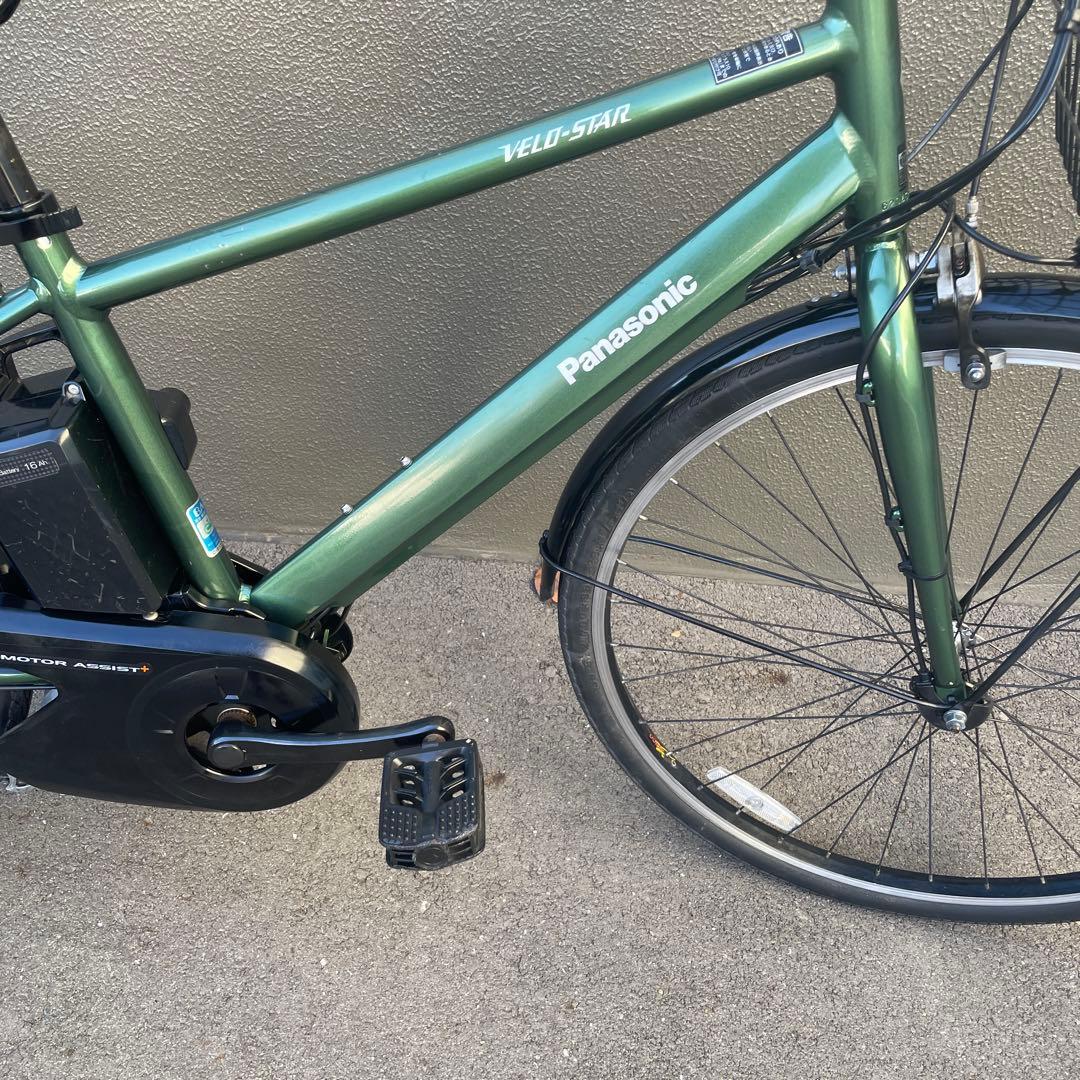 パナソニック新型電動アシスト自転車スポーツ型 グリーン