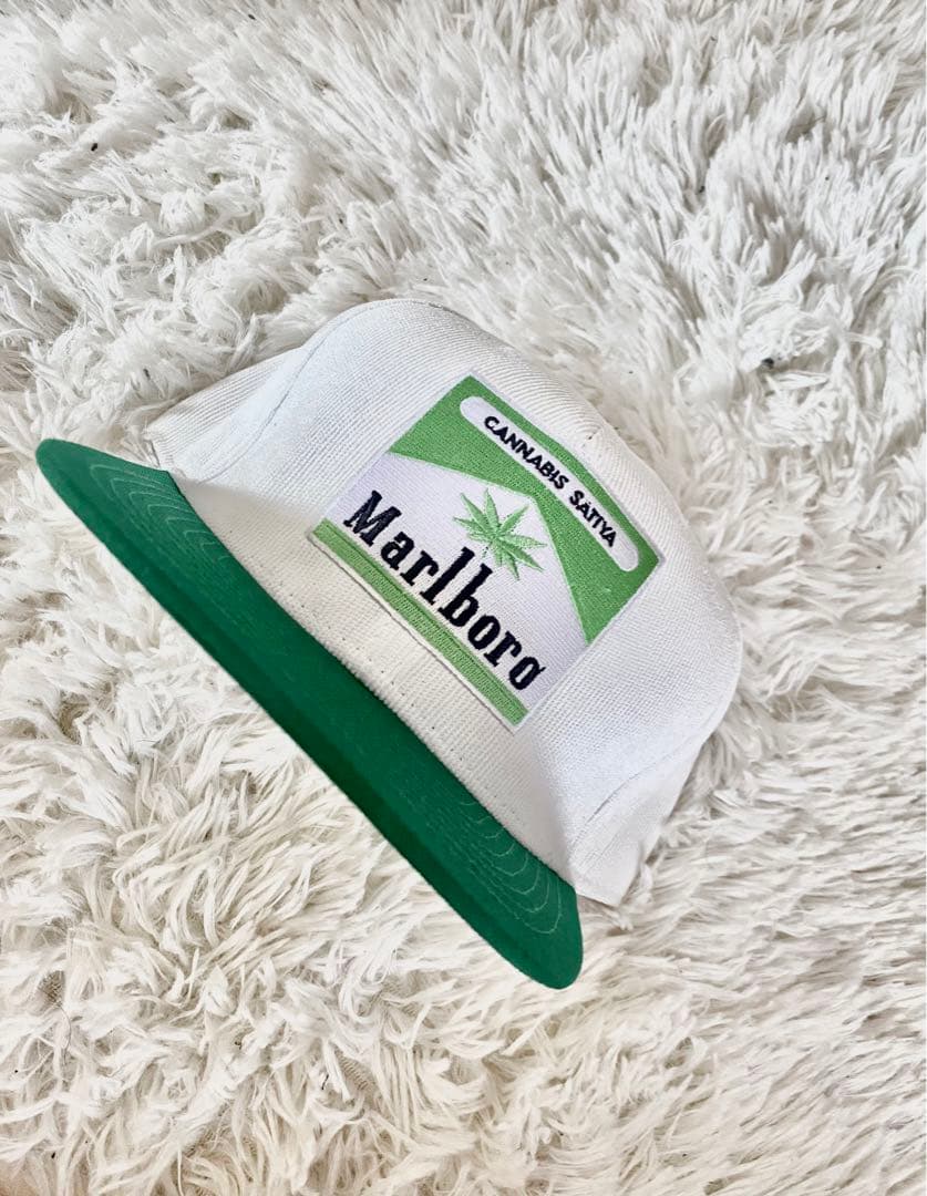 MARLBORO CAP GREEN customized - メルカリ