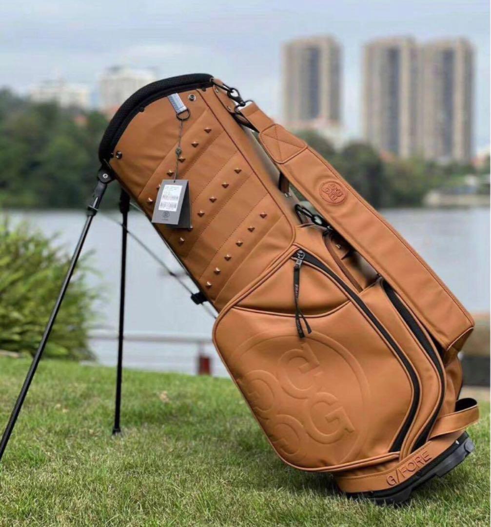 G/FORE ジーフォア キャディバッグ 男女兼用 スタンド型 ブラウン