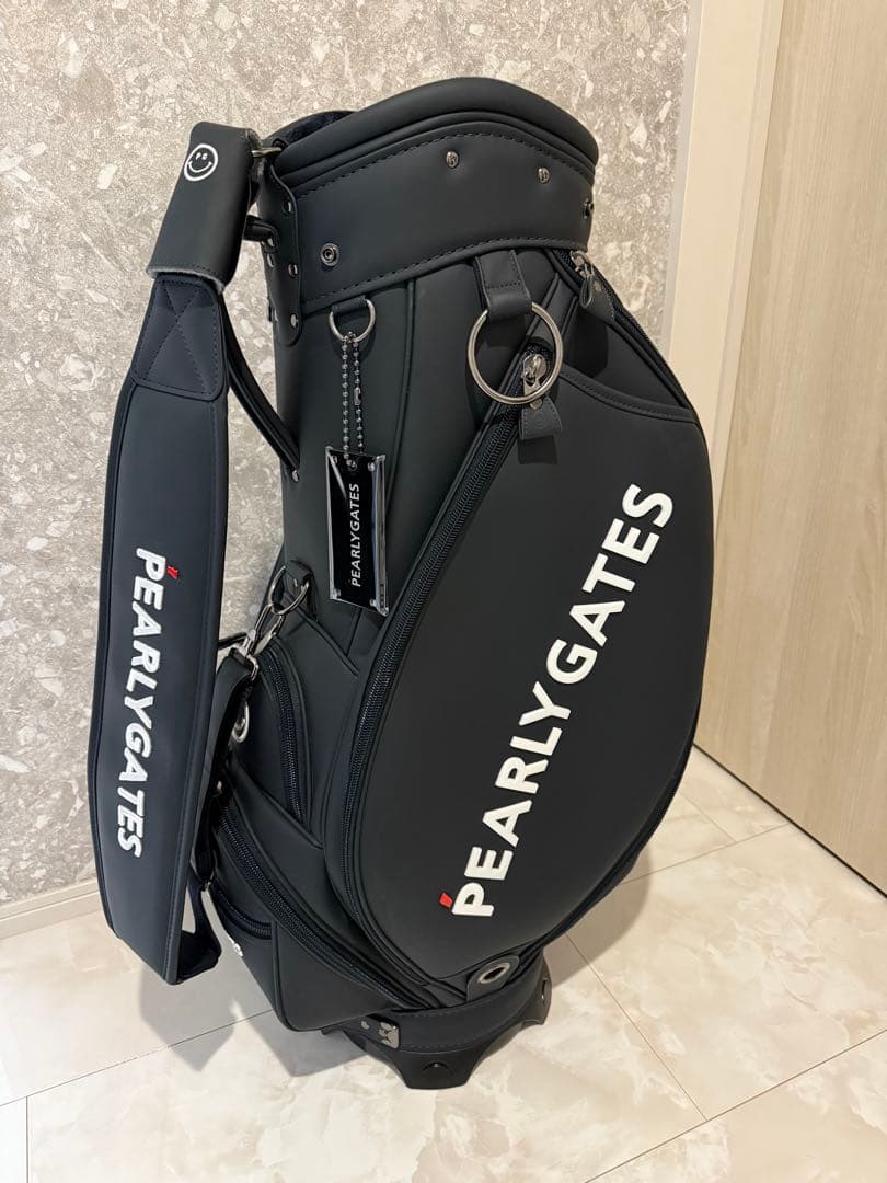 PEARLY GATES キャディバッグ 809 ブラック