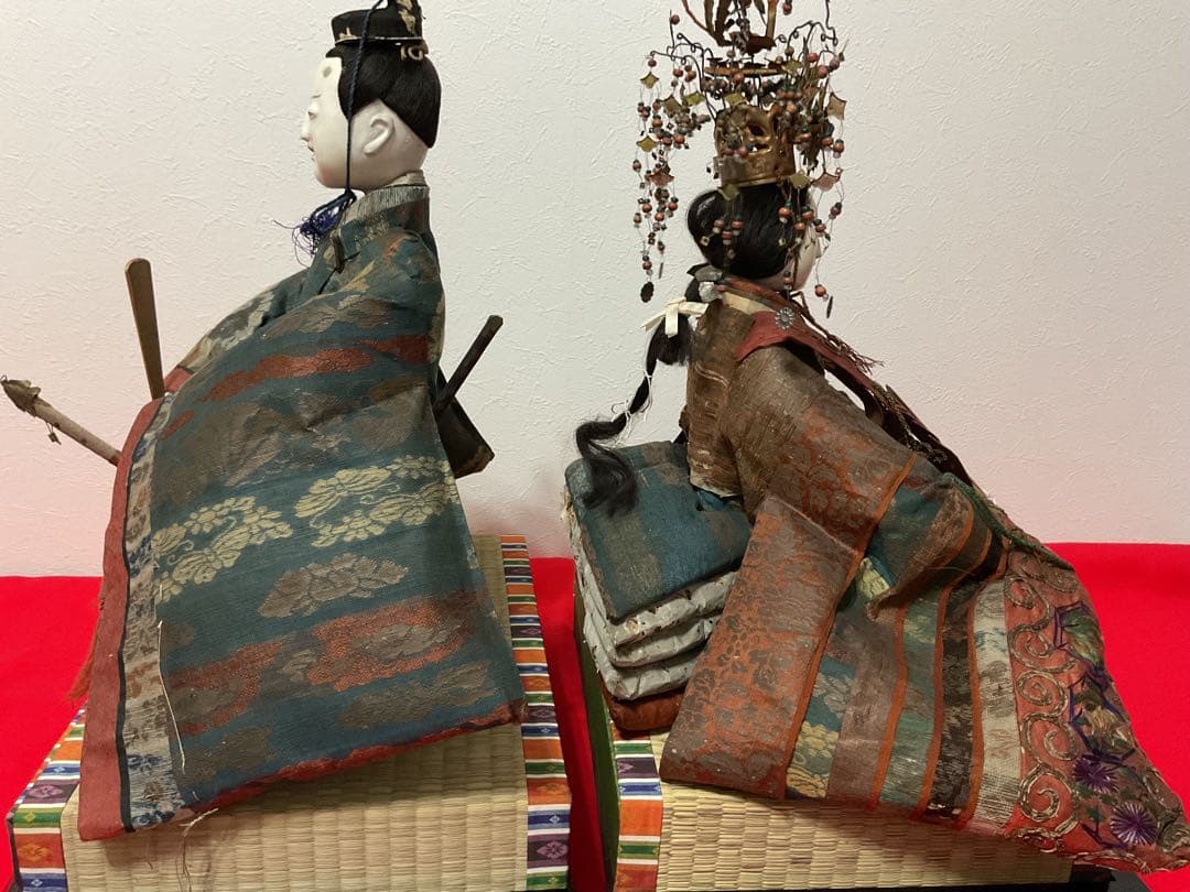 く*み様 最終値下げ　大型　親王飾り　江戸時代後期　享保雛　古今雛　　雛人形　お