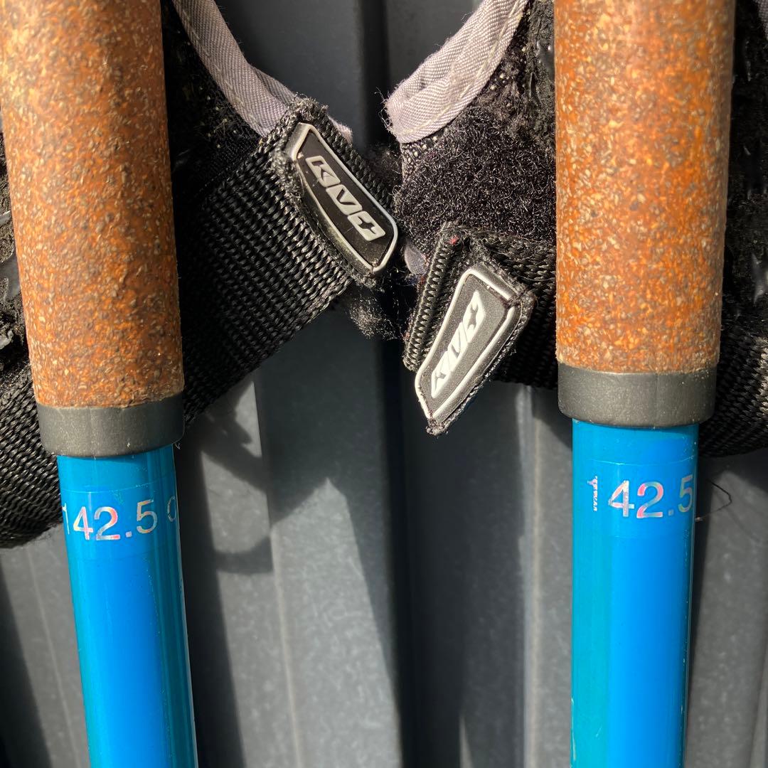 KV+ TEMPESTA クロスカントリースキー ポール 142.5cm