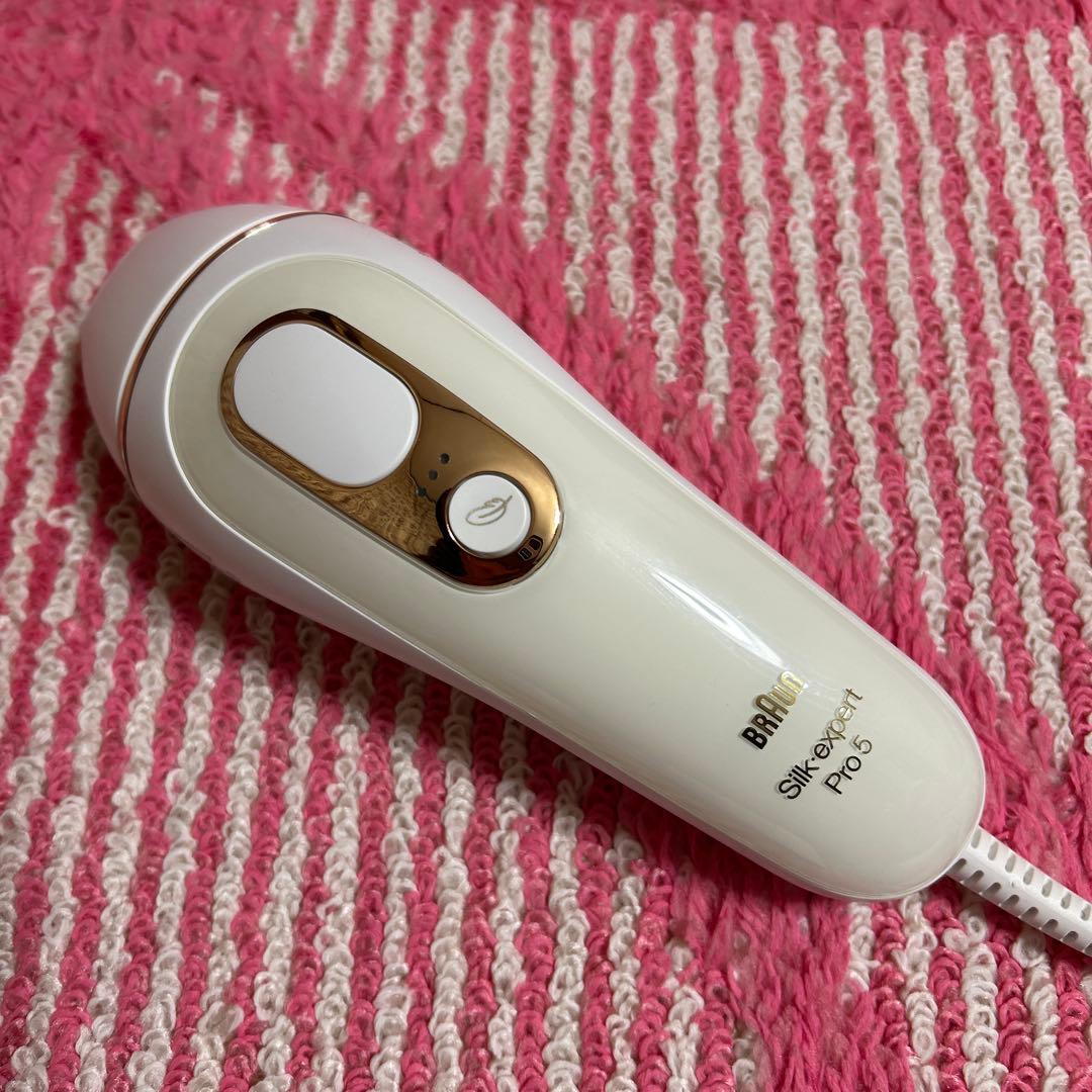 【1回のみ使用】Braun Silk-expert Pro5脱毛器⭐︎送料無料