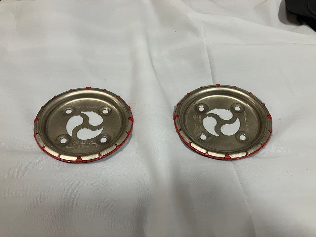 Drake スノーボードビンディング オレンジ/ブラック