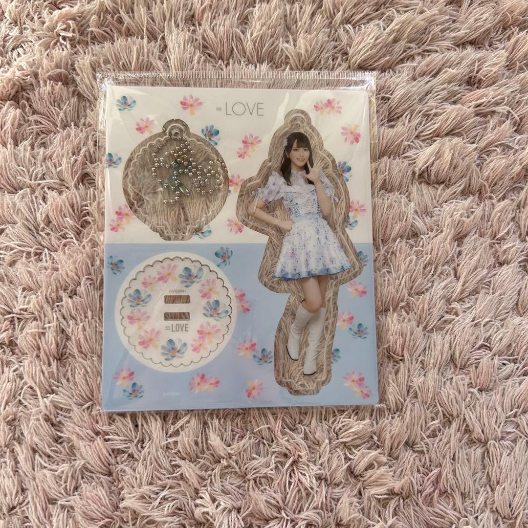 LOVE イコラブ 佐々木舞香 アクリルスタンド アクスタ 6周年衣装 花柄