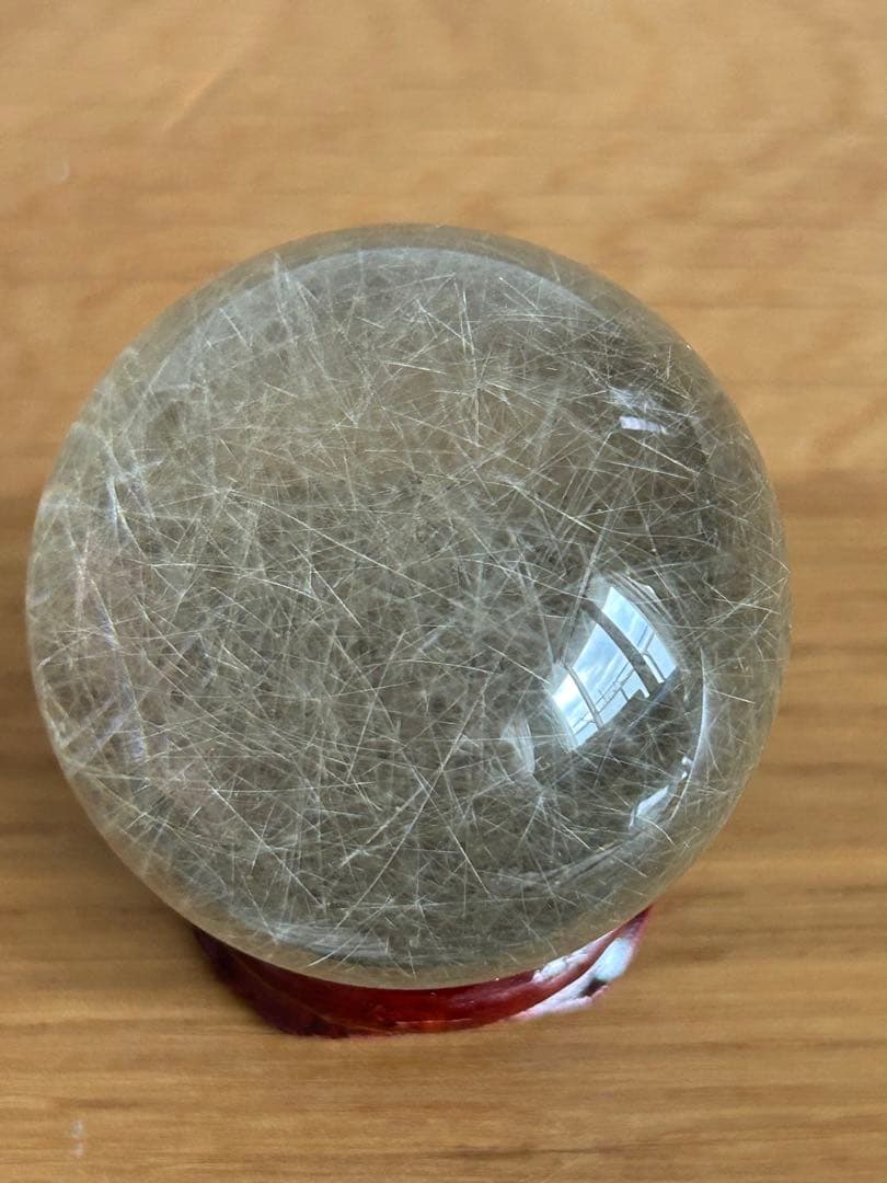スモーキー ルチルクォーツ 水晶 スフィア 39.9㎜ www.consterior.com