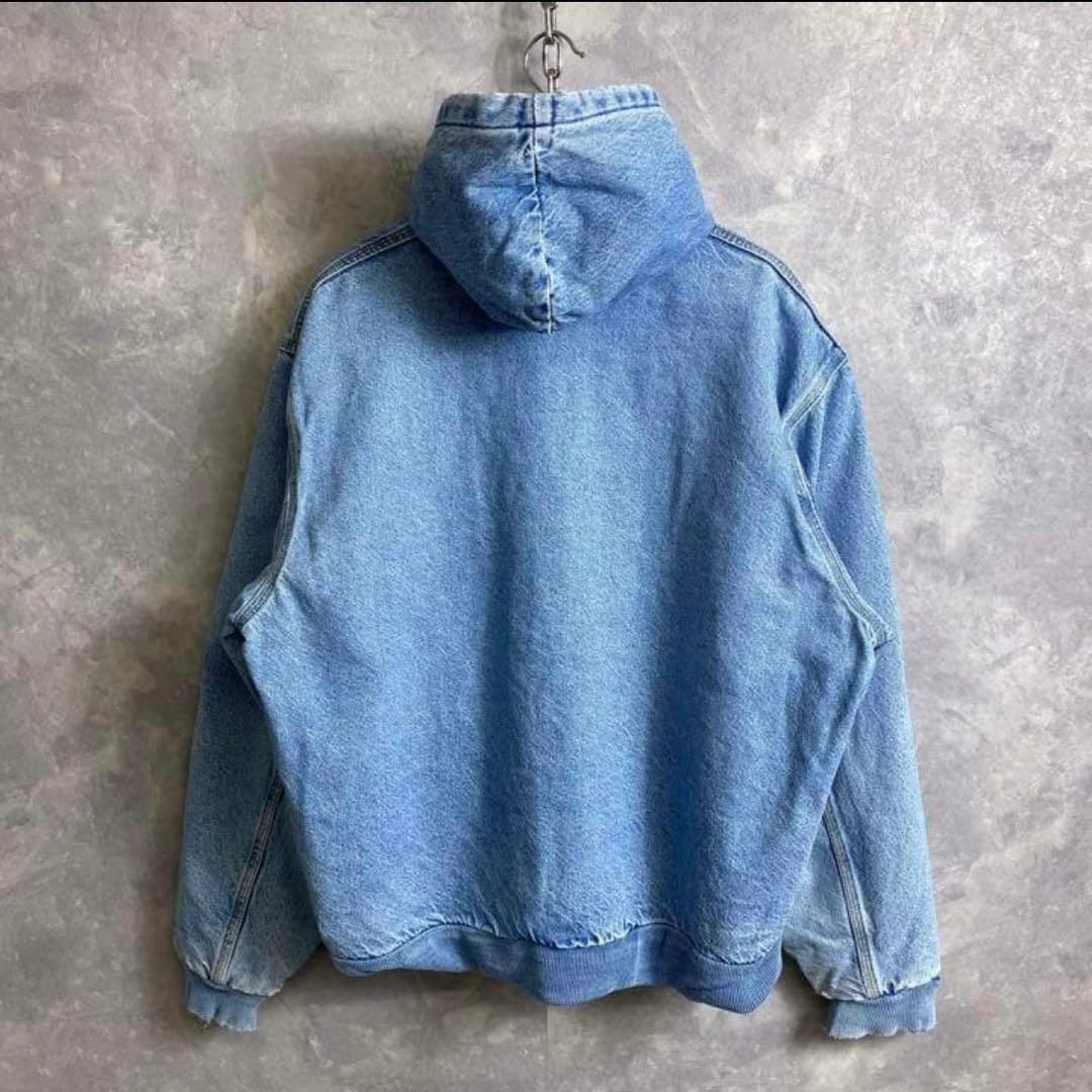 希少 80s carhartt カーハート デニムアクティブジャケット グランジ