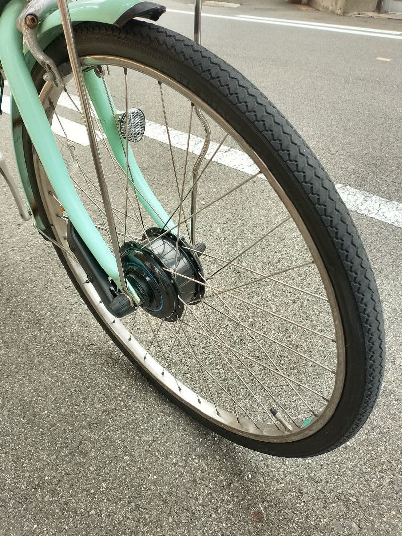 大阪 12Ah 美車 ブリヂストン 電動アシスト自転車 デュアル カジュナe