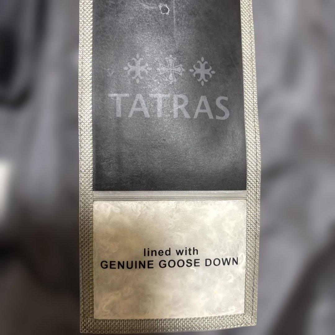 TATRAS グースダウン ダウンジャケット グレー・ネイビー