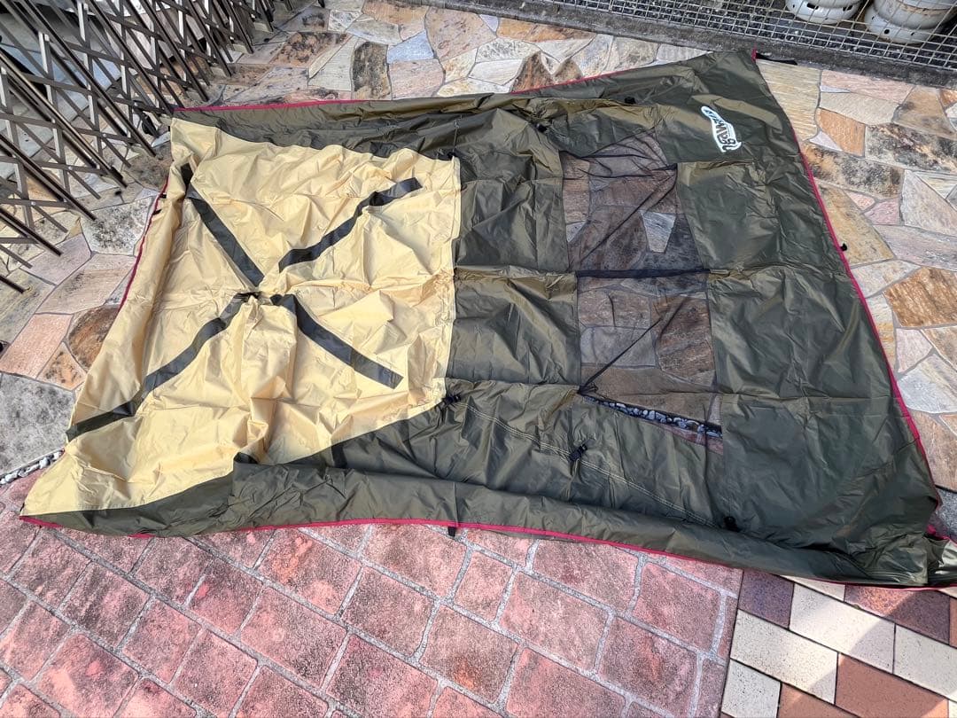 専用ogawa カーサイドタープ　AL 1回使用