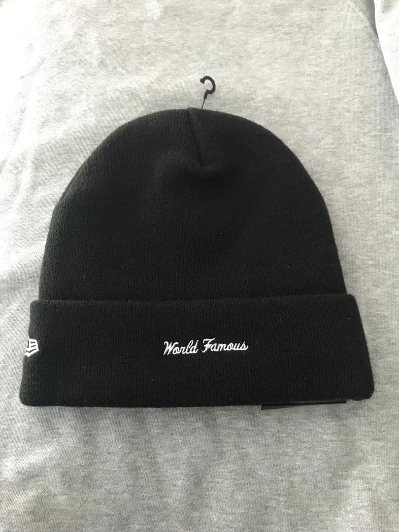Supreme ブラック ニット帽　ボックスロゴ　ビーニー　25AW fw