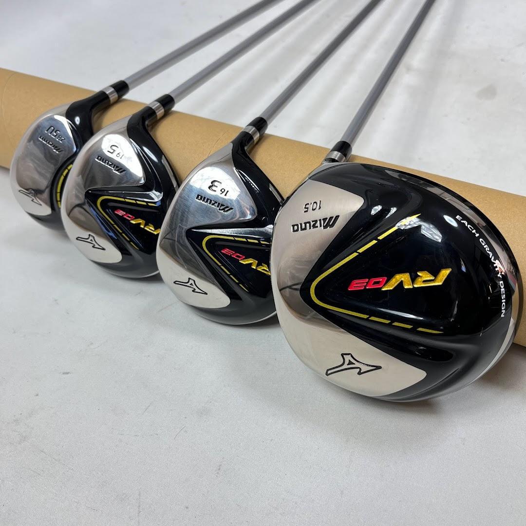 MIZUNO ミズノ RV03 ゴルフクラブセット メンズ SR 12本 右利き - メルカリ