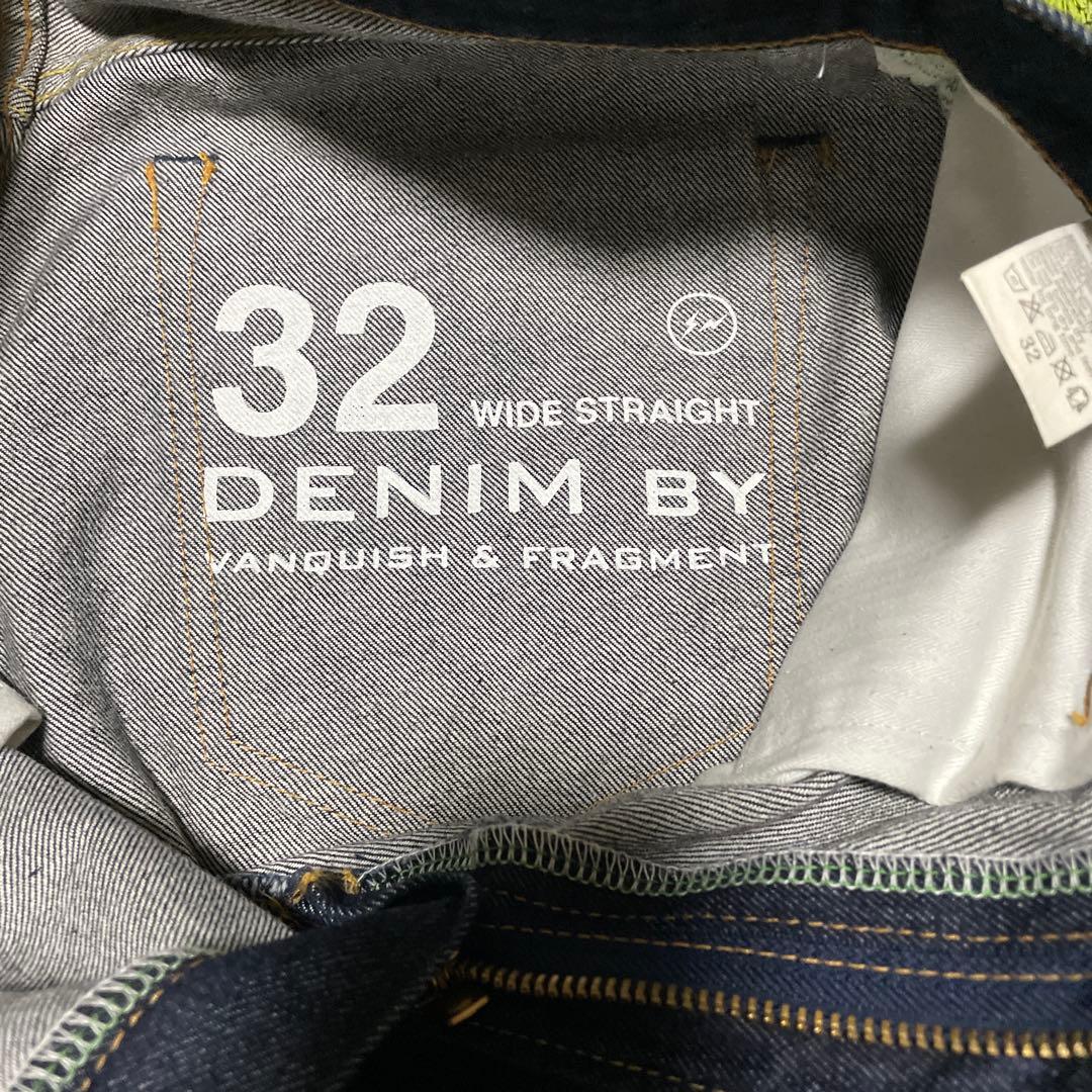 DENIM BY VANQUISH & FRAGMENT サンダー刺繍32インチ