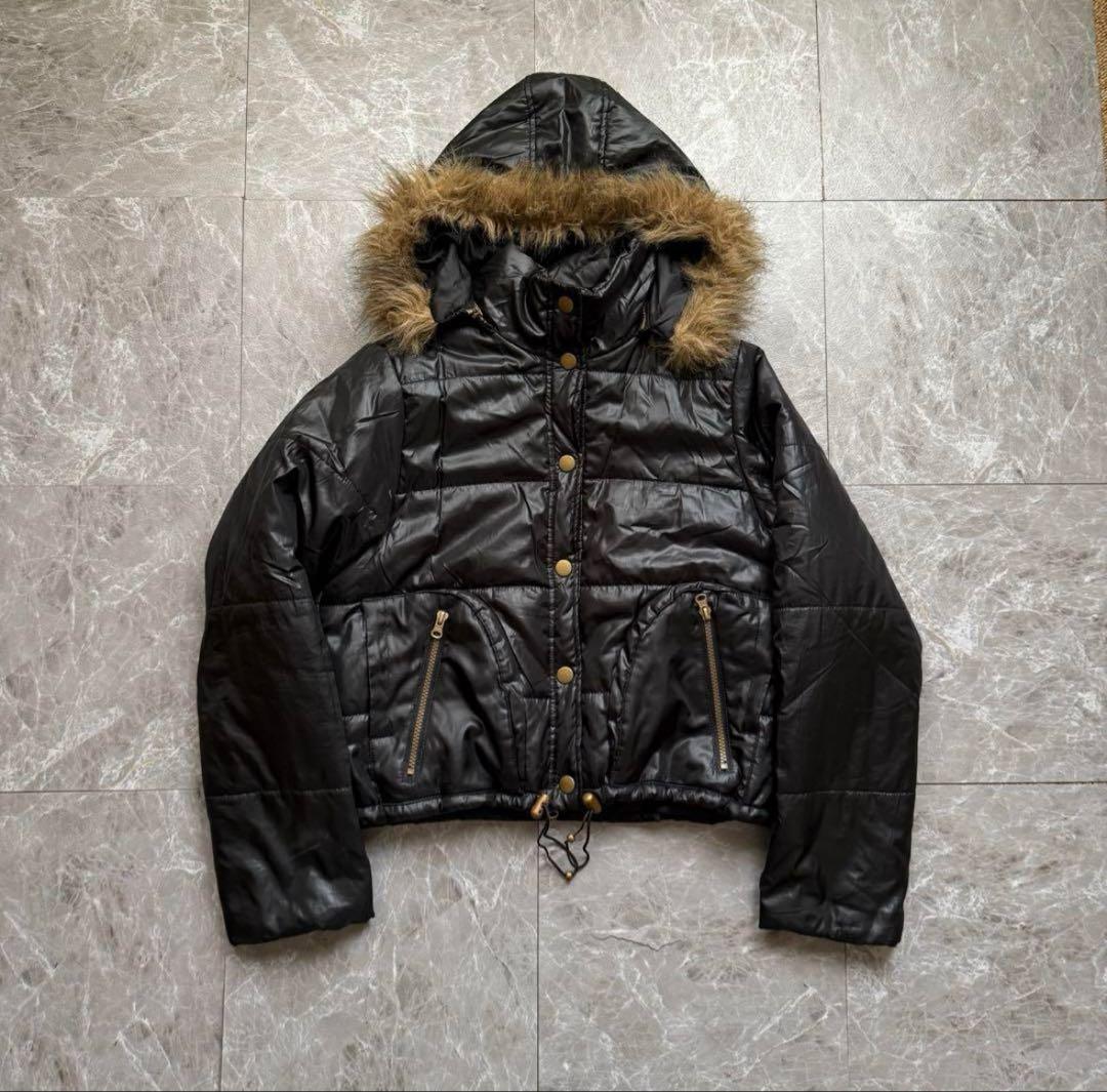 archive 短文 ファーダウン 平成 お兄系 光沢y2k - メルカリ